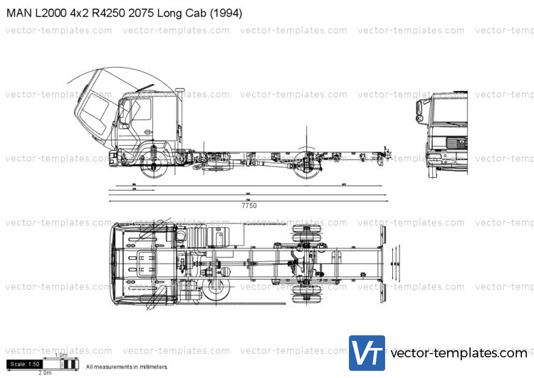 MAN L2000 4x2 R4250 2075 Long Cab