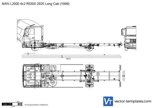 MAN L2000 4x2 R5300 2925 Long Cab