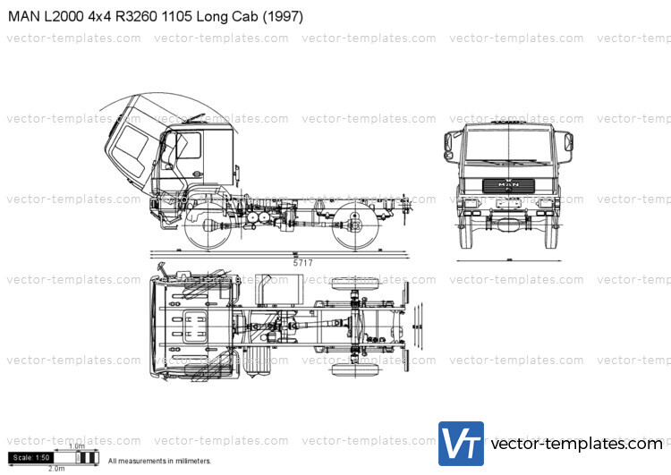 MAN L2000 4x4 R3260 1105 Long Cab