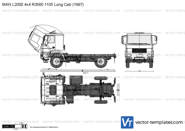 MAN L2000 4x4 R3560 1105 Long Cab