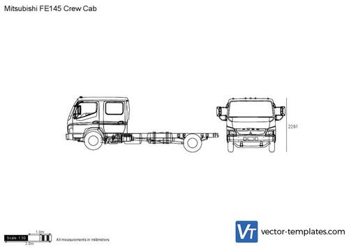 Mitsubishi FE145 Crew Cab