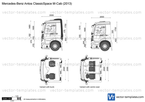 Mercedes-Benz Antos ClassicSpace M-Cab