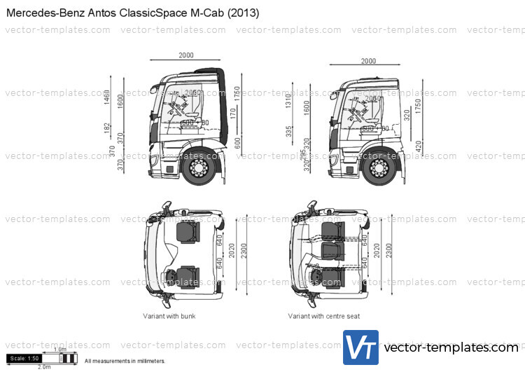 Mercedes-Benz Antos ClassicSpace M-Cab