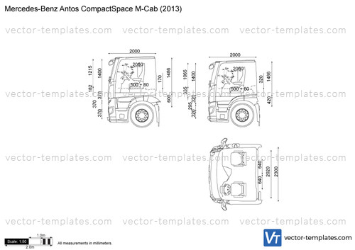 Mercedes-Benz Antos CompactSpace M-Cab