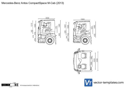 Mercedes-Benz Antos CompactSpace M-Cab