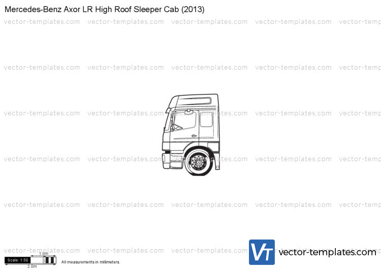 Mercedes-Benz Axor LR High Roof Sleeper Cab