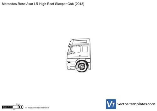 Mercedes-Benz Axor LR High Roof Sleeper Cab