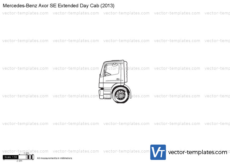 Mercedes-Benz Axor SE Extended Day Cab