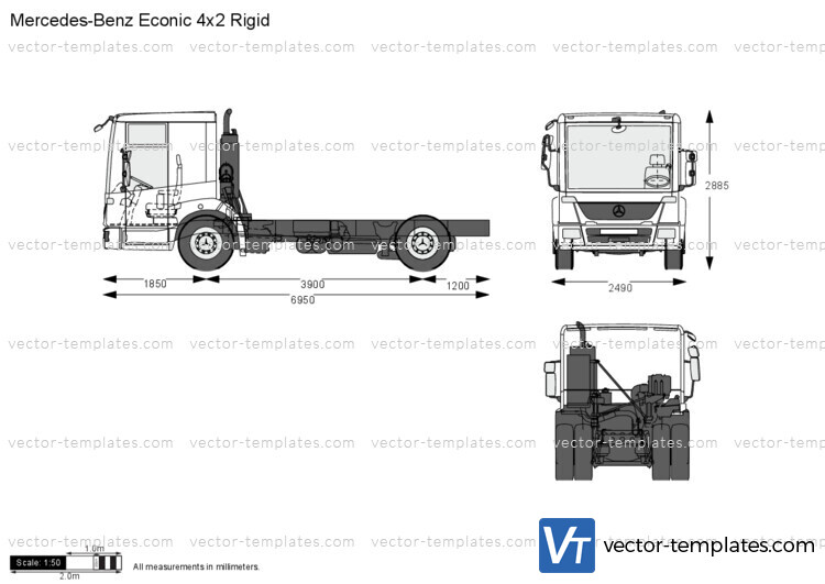 Mercedes-Benz Econic 4x2 Rigid