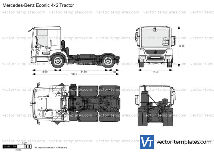 Mercedes-Benz Econic 4x2 Tractor