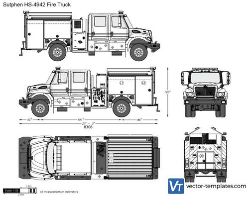 Sutphen HS-4942 Fire Truck