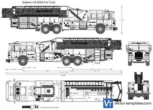 Sutphen HS-5036 Fire Truck