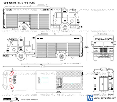 Sutphen HS-5139 Fire Truck