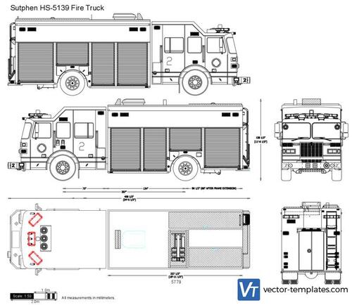 Sutphen HS-5139 Fire Truck