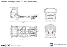 Mercedes-Benz Atego 1323LS 4x2 3560 Chassis