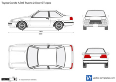 Toyota Corolla AE86 Trueno 2-Door GT Apex