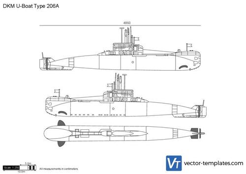 DKM U-Boat Type 206A