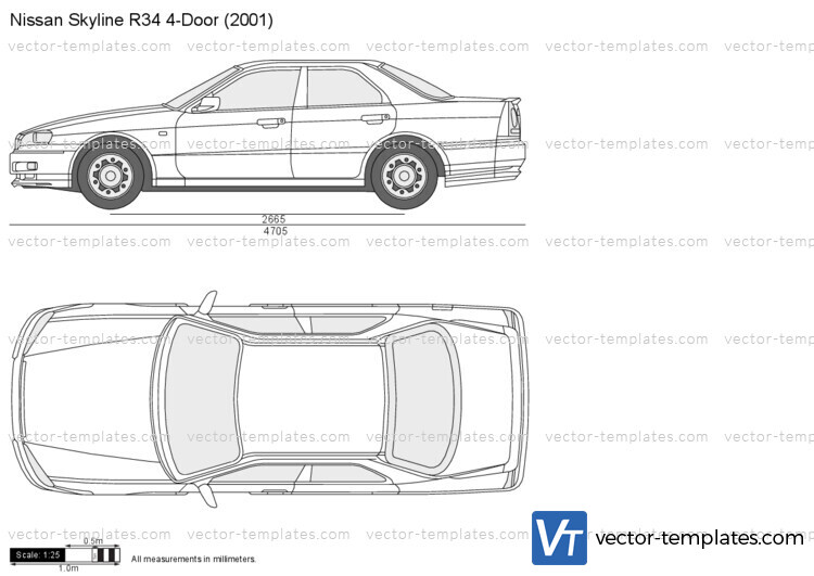 Nissan Skyline R34 4-Door