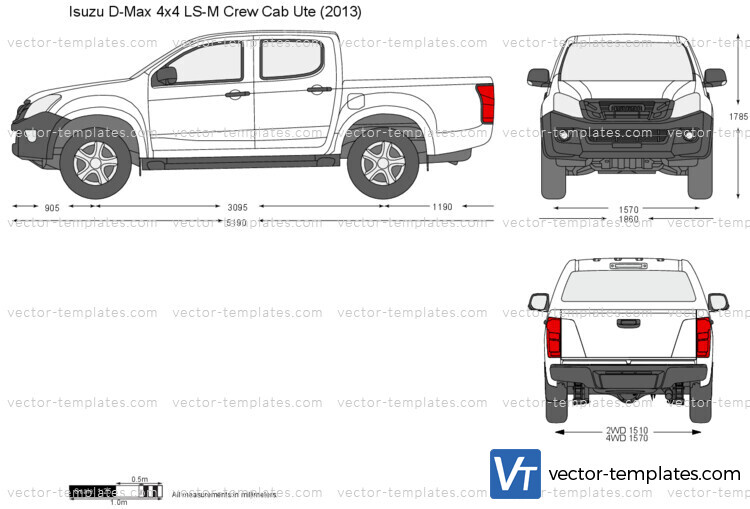 Isuzu D-Max 4x4 LS-M Crew Cab Ute