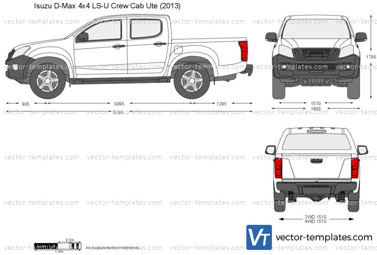 Isuzu D-Max 4x4 LS-U Crew Cab Ute