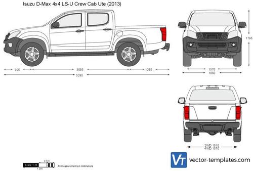 Isuzu D-Max 4x4 LS-U Crew Cab Ute