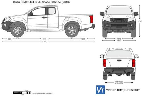 Isuzu D-Max 4x4 LS-U Space Cab Ute