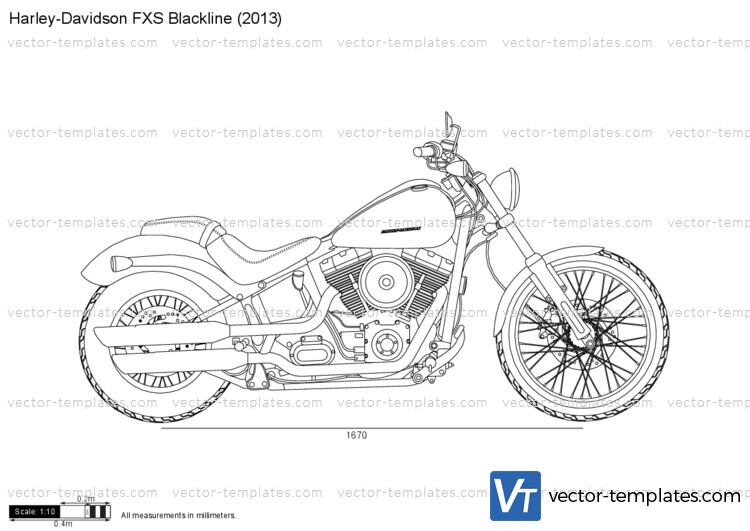 Harley-Davidson FXS Blackline