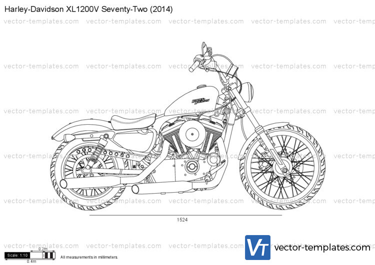 Harley-Davidson XL1200V Seventy-Two