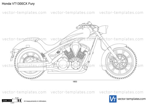 Honda VT1300CX Fury