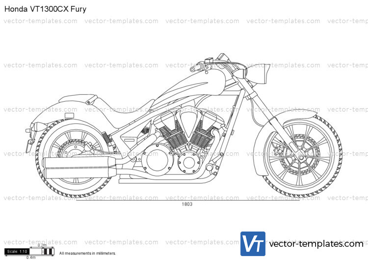 Honda VT1300CX Fury