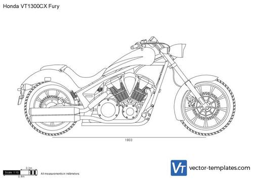 Honda VT1300CX Fury