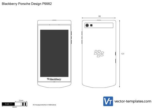 Blackberry Porsche Design P9982