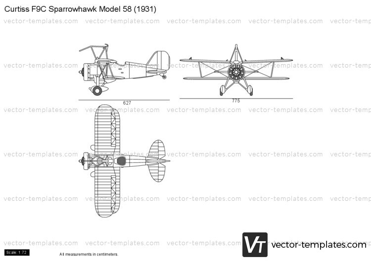 Curtiss F9C Sparrowhawk Model 58