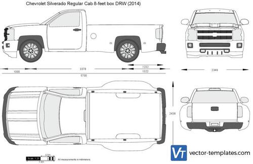 Chevrolet Silverado Regular Cab 8-feet box DRW