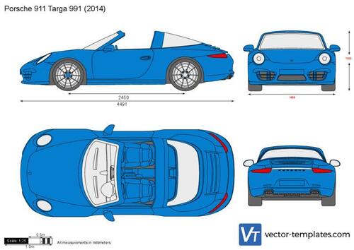 Porsche 911 Targa 991