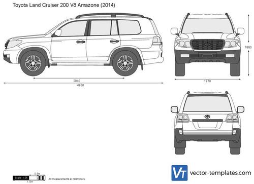 Toyota Land Cruiser 200 V8 Amazone