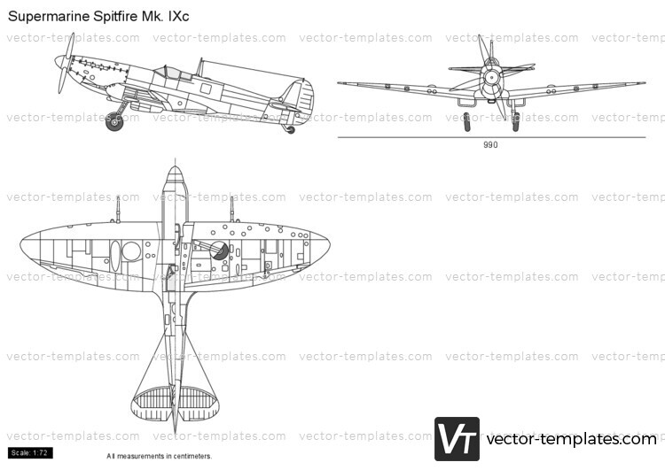 Supermarine Spitfire Mk. IXc