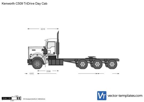 Kenworth C509 TriDrive Day Cab