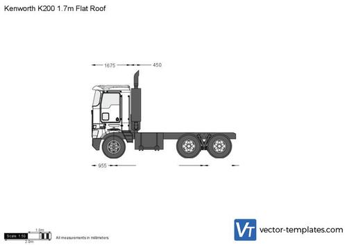 Kenworth K200 1.7m Flat Roof