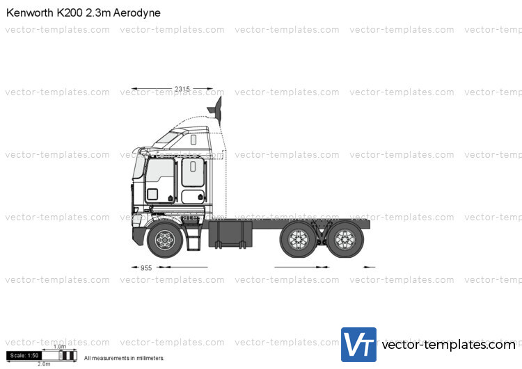 Kenworth K200 2.3m Aerodyne