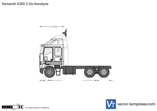 Kenworth K200 2.3m Aerodyne