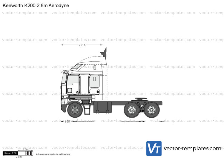 Kenworth K200 2.8m Aerodyne