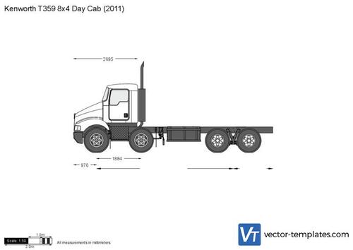 Kenworth T359 8x4 Day Cab