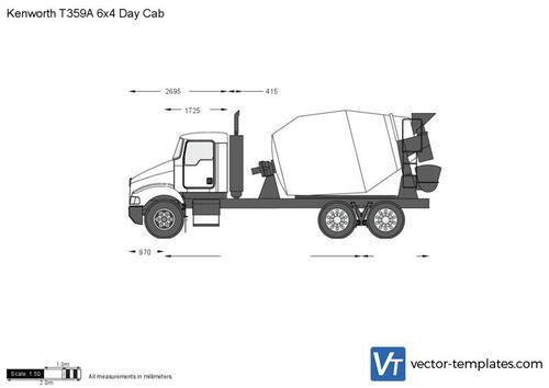 Kenworth T359A 6x4 Day Cab