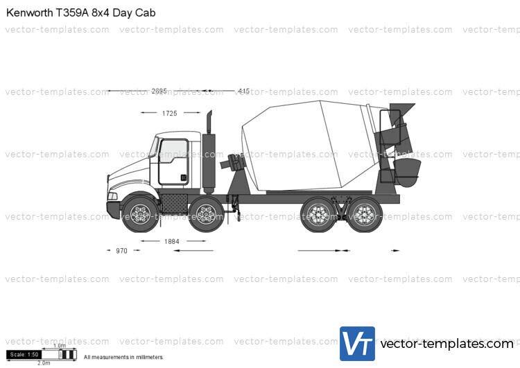 Kenworth T359A 8x4 Day Cab