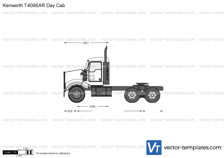 Kenworth T409SAR Day Cab