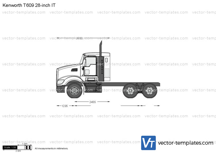 Kenworth T609 28-inch IT