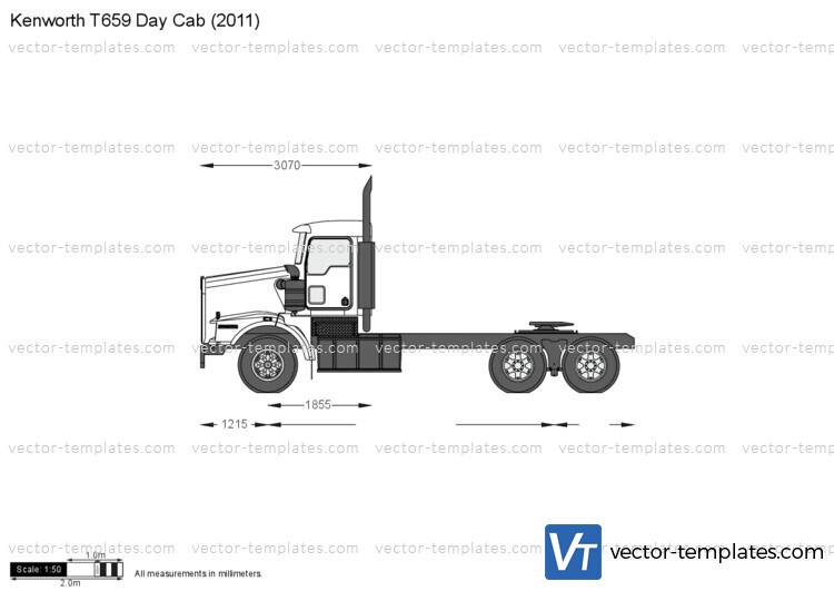 Kenworth T659 Day Cab