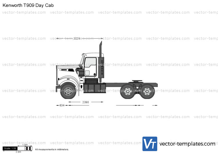 Kenworth T909 Day Cab