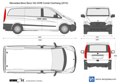 Mercedes-Benz Vito SWB Combi Overhang
